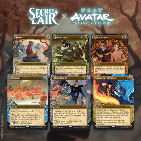 Magic the Gathering - Secret Lair - Avatar: The Last Airbender: One with the Elements