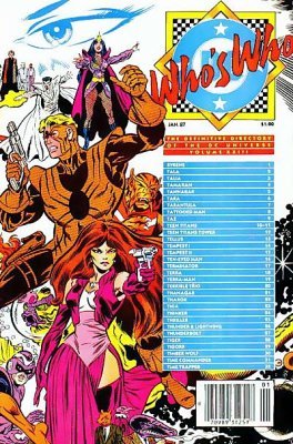 Who's Who The Difinitive Directory of the DC Universe Complete Set #01 - #26 (C7) (1985-1987)