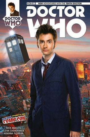Doctor Who: The 10th Doctor #01NYCC (2014) Variant Cover
