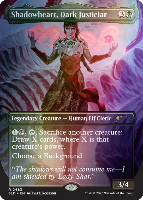 Magic the Gathering - Secret Lair x Dungeon's & Dragon's - Shadowheart's Devotion (Foil Edition)