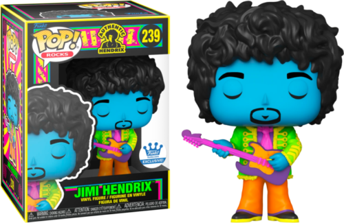 Rocks Authentic Hendrix - Funko Pop! Figure - Jimi Hendrix Funko Exclusive (239)