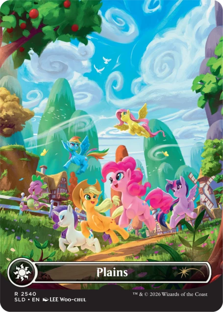 Magic the Gathering - Secret Lair x My Little Pony - The Lands of Equestria