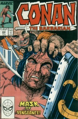 Conan The Barbarian #222 (C7) (1970-1994) Volume 1