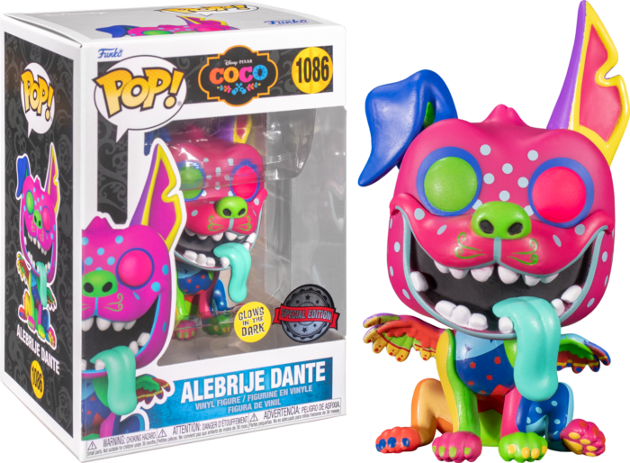 Disney Pixar Coco - Funko POP! Figure - Alebrije Dante Special Edition GLOW (1086)
