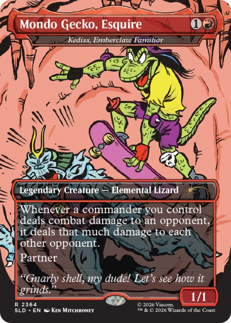 Magic the Gathering - Secret Lair x Teenage Mutant Ninja Turtles - The Mighty Mutanimals