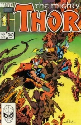 Thor (The Mighty) #340 (1984) Vol. 1