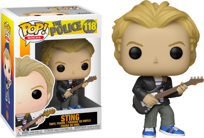 Rocks The Police - Funko Pop! Figure - Sting (118)