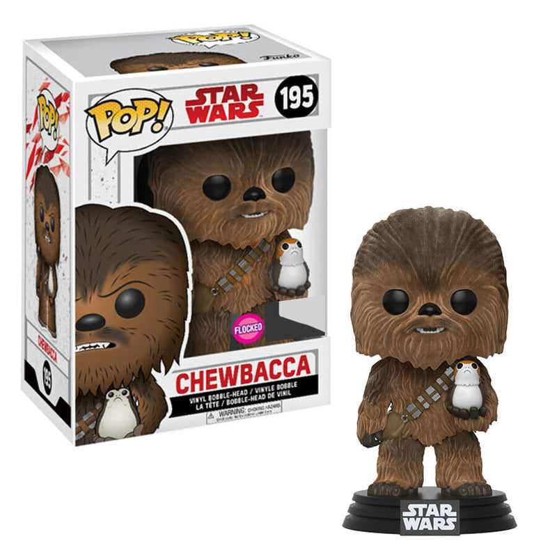 Star Wars - Chewbacca Funko POP! Vinyl FLOCKED (195)