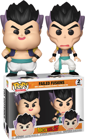 Dragon Ball Z - Funko POP! Figure - 2 Pack Failed Fusions skinny/Fat Gotenks