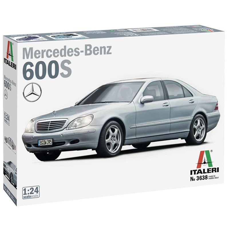 ITALERI MERCEDES BENZ 600S 1:24