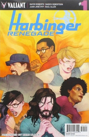 Harbinger: Renegade #1 (2016) Nerd Block Exclusive Cover