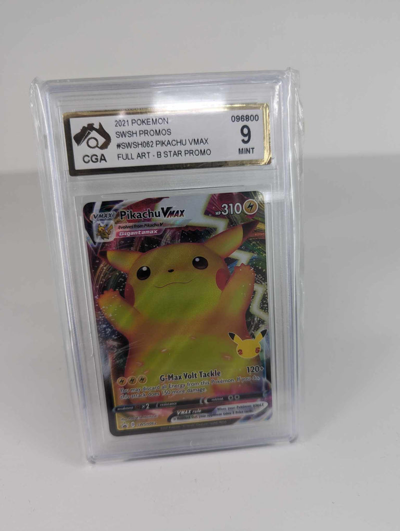 Pikachu  SWSH062 Graded CGA 9.0