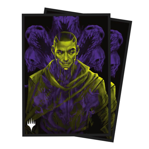 Magic the Gathering - Duskmourn - 100ct Deck Protector Sleeves Alt Art Key Character PW