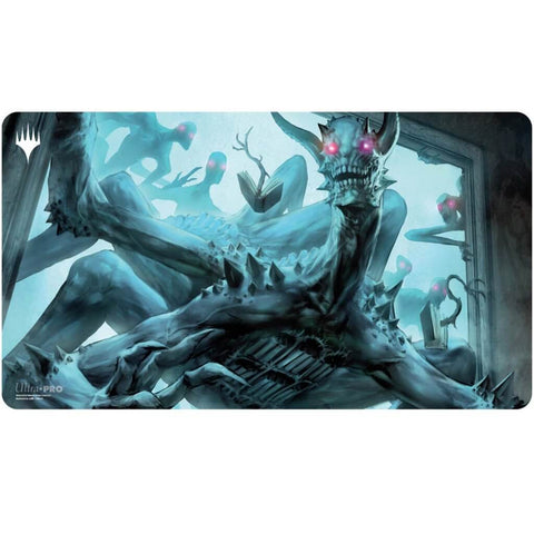 Magic the Gathering - Duskmourn - Mythic Cycle Blue Playmat