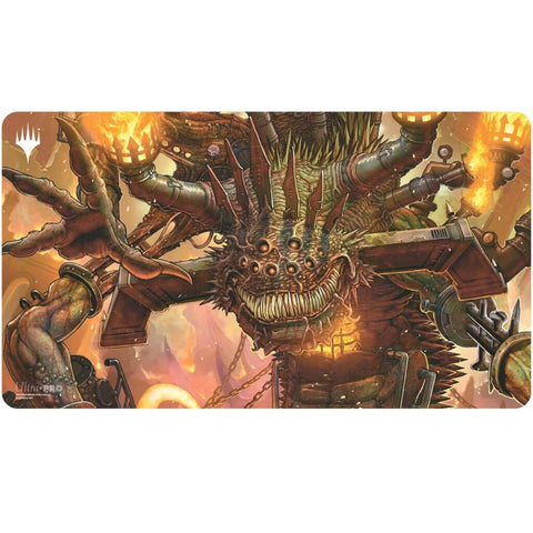 Magic the Gathering - Duskmourn - Mythic Cycle Red Playmat