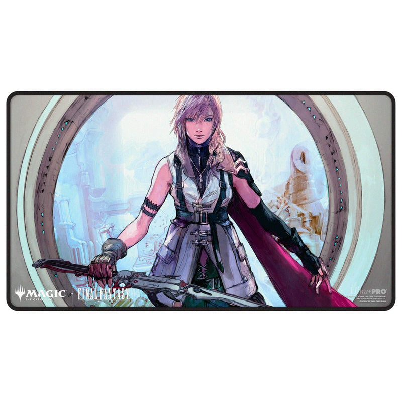Magic the Gathering - Final Fantasy - Black Stitched Playmat Premium W