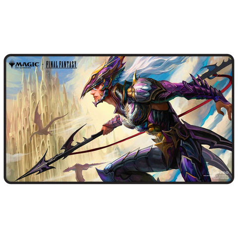 Magic the Gathering - Final Fantasy - Black Stitched Playmat Premium X