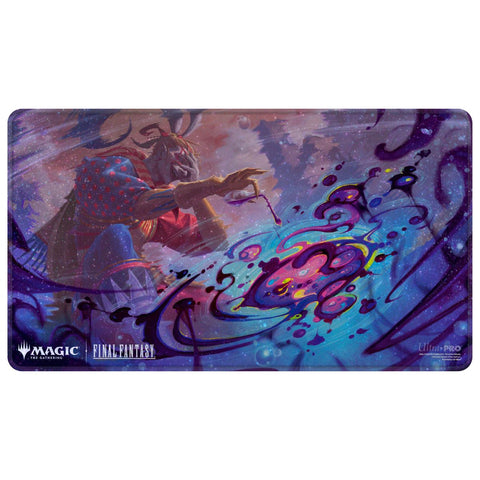 Magic the Gathering - Final Fantasy - Black Stitched Playmat Premium