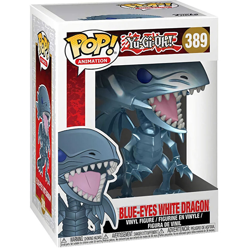 Yu-Gi-Oh! - Funko POP! Figure - Blue-Eyes White Dragon (389)