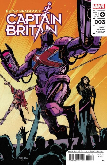 Betsy Braddock: Captain Britain