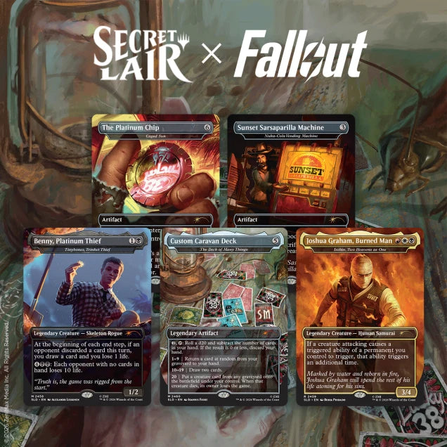 Magic the Gathering - Secret Lair x Fallout - Welcome to New Vegas