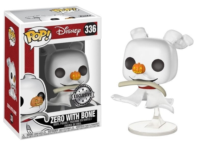 Disney - Funko Pop! Figure - Zero with Bone Special Edition (336)
