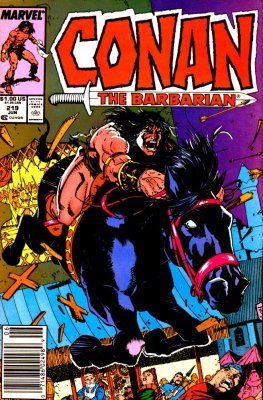 Conan The Barbarian #219 (C7) (1970-1994) Volume 1