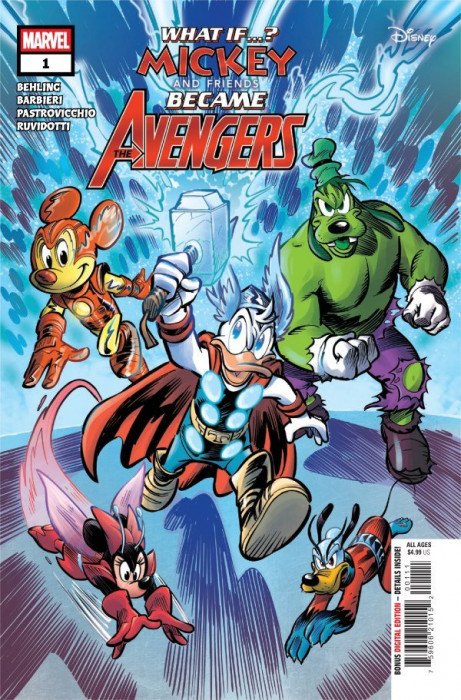 Marvel & Disney: What If...? Mickey and Friends Became The Avengers