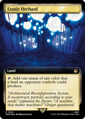 Exotic Orchard (Extended Art) (Surge Foil) [Doctor Who]