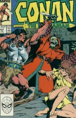 Conan The Barbarian #203 (C6) (1970-1994) Volume 1