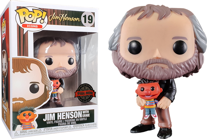 Jim Henson with Ernie - Funko Pop! Figure - Special Edition (19)
