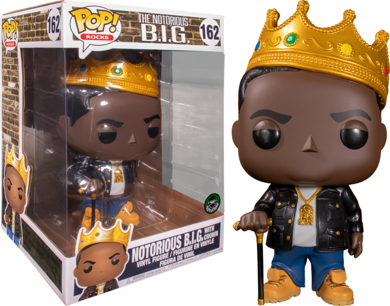 The Notorious B.I.G. with crown - POP! Figure - Popculture Exclusive 10 inch (162)