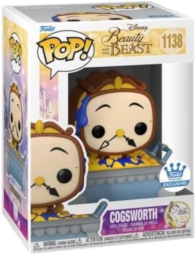 Cogsworth - Beauty and the Beast Pop! Vinyl