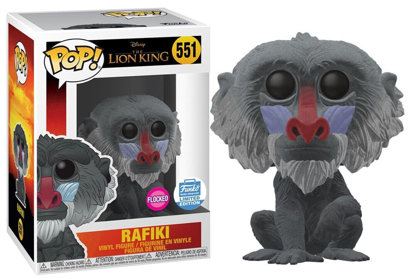 Rafiki - Funko Pop! Figure - The lion King Limited Edition Flocked (551)