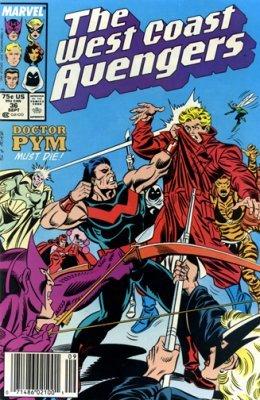 The West Coast Avengers #36 (1985) Vol. 2