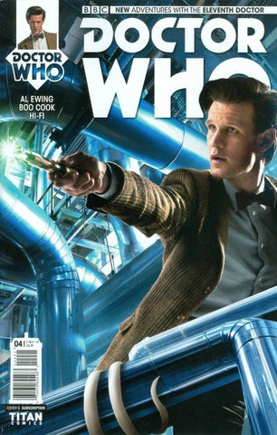 Doctor Who: The 11th Doctor #04b (2014) Variant Cover