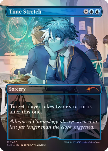 Magic the Gathering - Secret Lair - Mahō Gakuin Seishun Hakusho — 魔法学院青春白書  (Foil Edition)