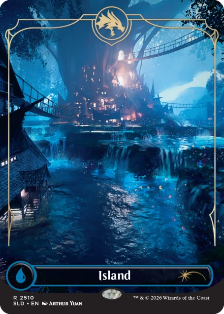 Magic the Gathering - Secret Lair x Dungeon's & Dragon's - Lands of Forgotten Realms