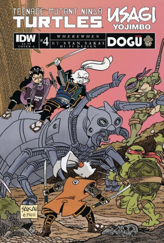 Teenage Mutant Ninja Turtles / Usagi Yojimbo: WhereWhen #04 (2023)