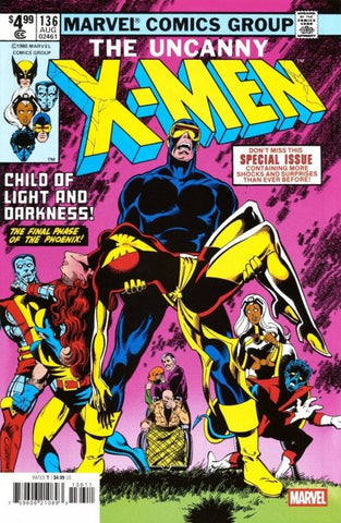X-Men #136facsimile (2025) Volume 1 - Variant Cover
