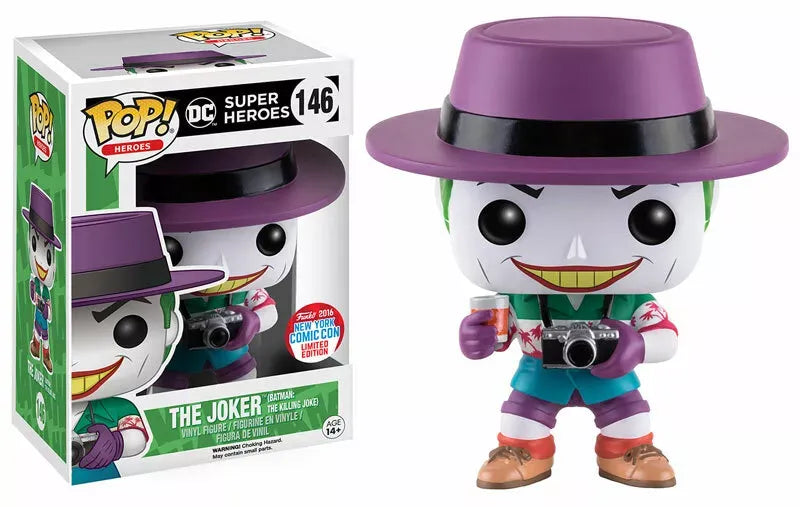 The joker (Batman: The Killing Joke) - Funko Pop!  Figure - DC Super Heroes 2016 NY Comic Con Limited Edition (146)