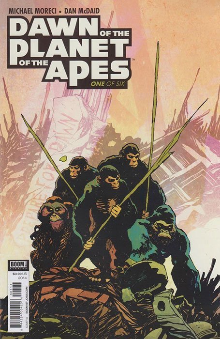Dawn of the Planet of the Apes #01 - #06 (2014-2015) Complete Set