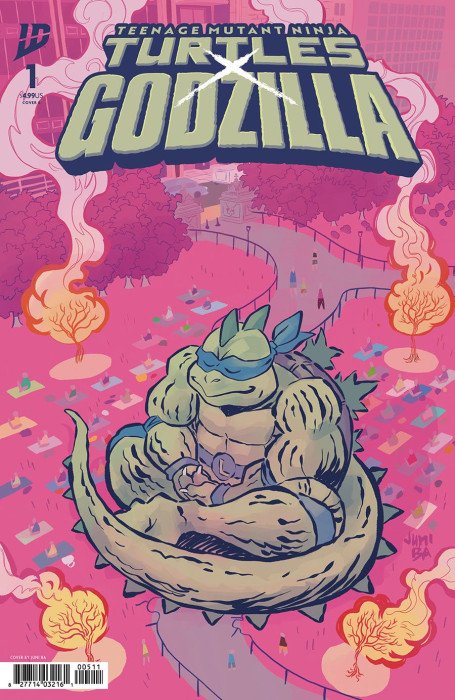 Teenage Mutant Ninja Turtles x Godzilla