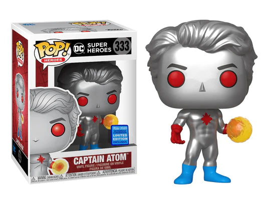 DC Super Heroes - Funko Pop! Figure - Captain Atom 2020 Wondrous Con Exclusive (333)