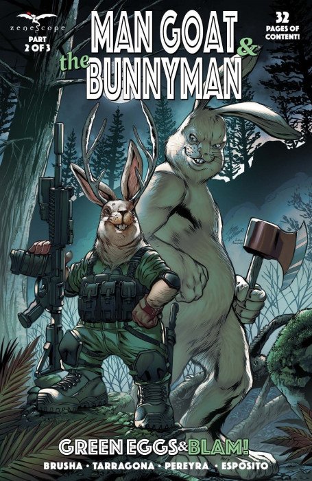 Man Goat & the Bunnyman: Green Eggs & Blam!