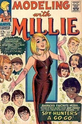 Modeling with Millie #51 (C6) (1966)