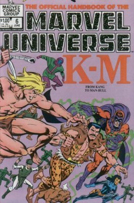 Official Handbook of the Marvel Universe