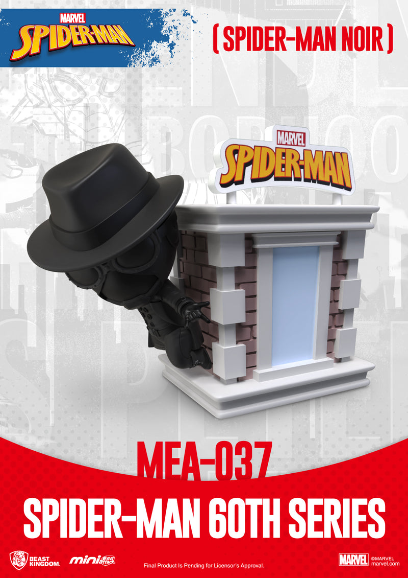 Beast Kingdom Mini Egg Attack Spider-Man 60th Anniversary Series Bright Box Set (6 in the Assortment)