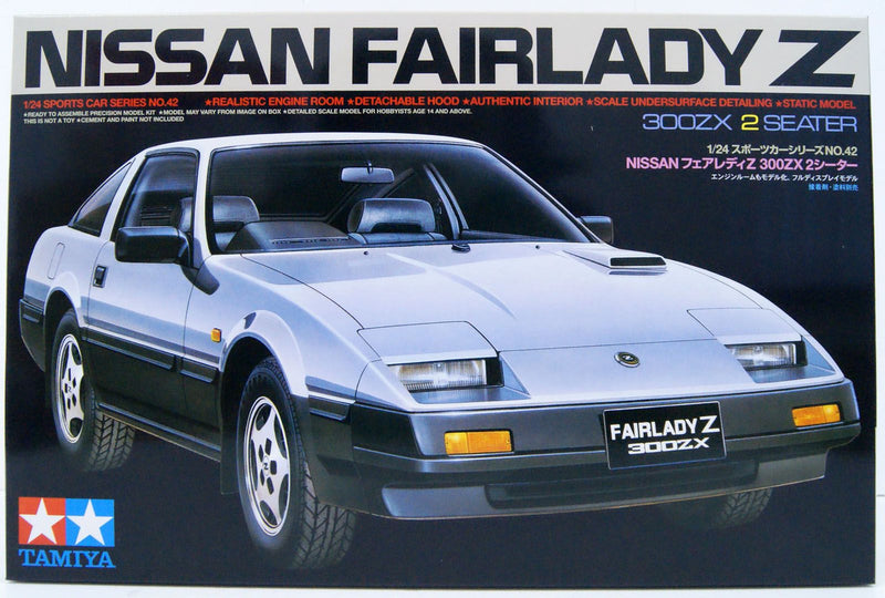 TAMIYA 1/24 Sports Car Series No. 42 Nissan Fairlady Z 300 ZX 2 Seater Kit 24042 (Sealed)