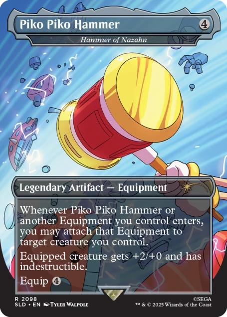 Magic the Gathering - Secret Lair - Sonic - Turbo Gear
